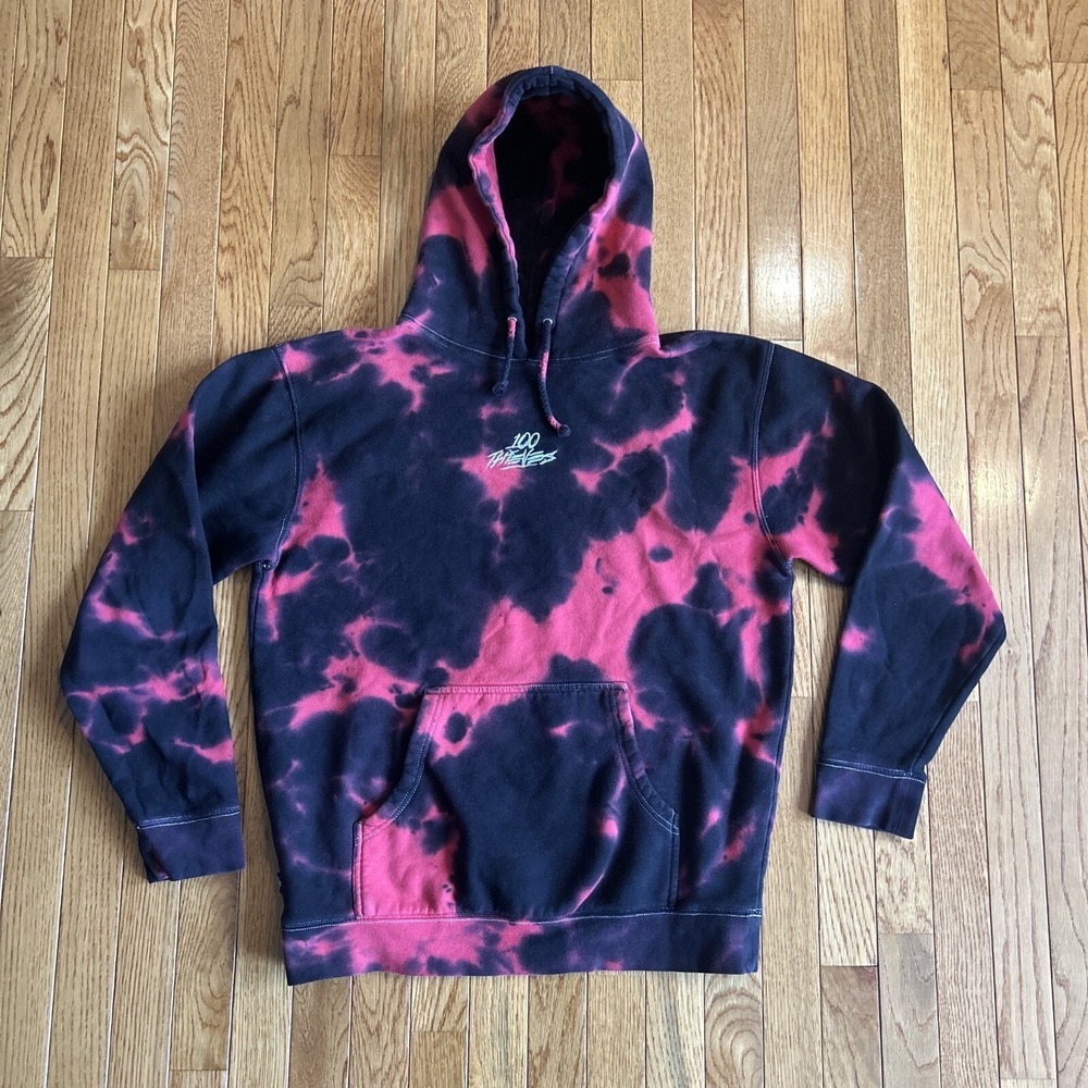 100 Thieves eSports Jam Hoodie Red/Black Size Small Authentic FW20